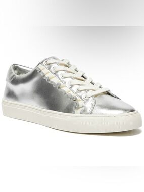 Tory Burch Silver Sneakers
